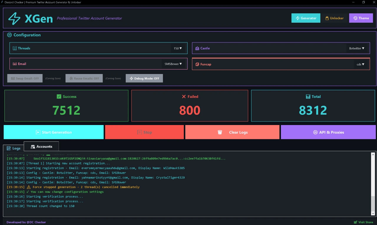 🔥 Twitter Account Generator - 2026 V1