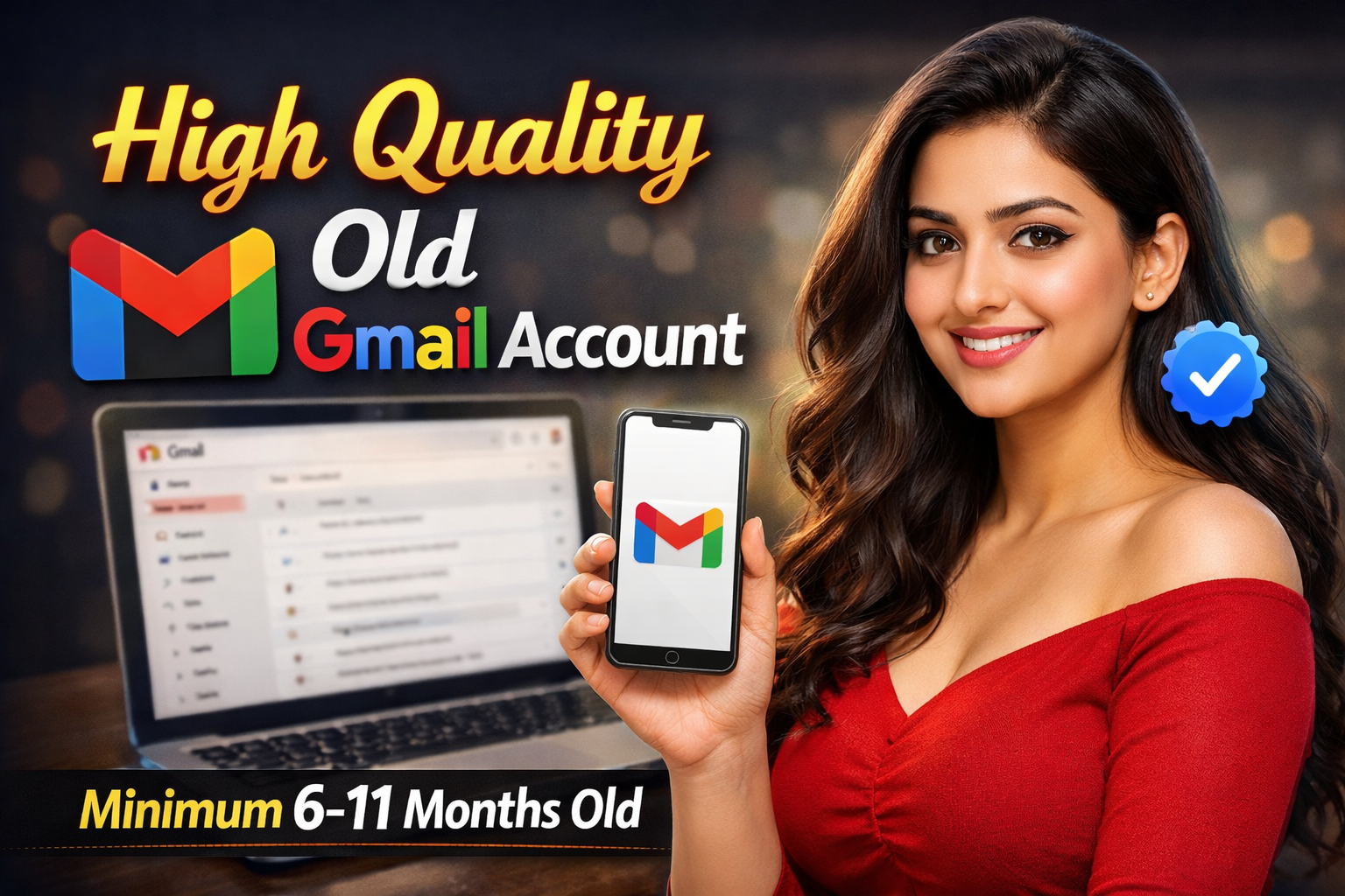 High Quality Old Gmail Account | Verified & Ready to Use