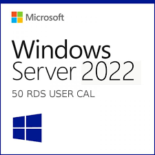 Windows Server 2022 RDS Remote Desktop Services users connections (50) cal
