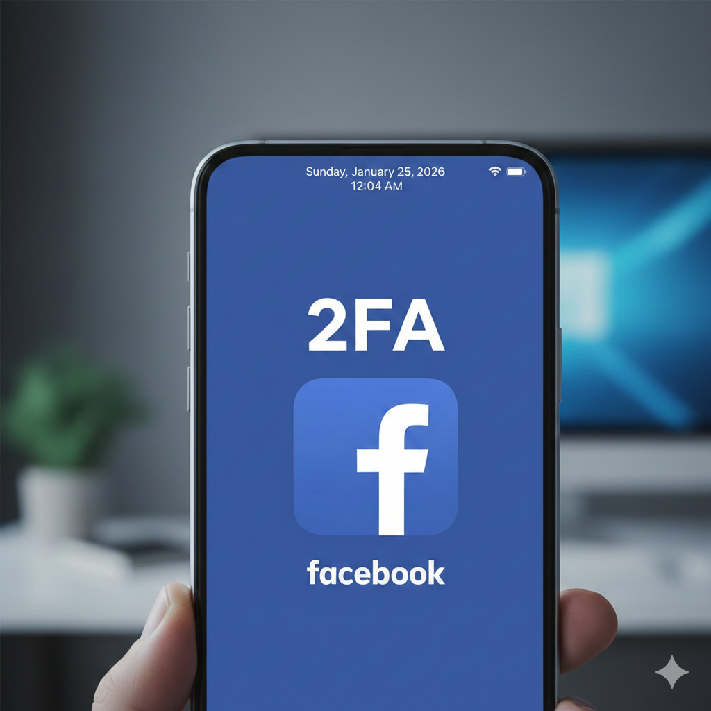 Facebook Authenticator 1 Year old