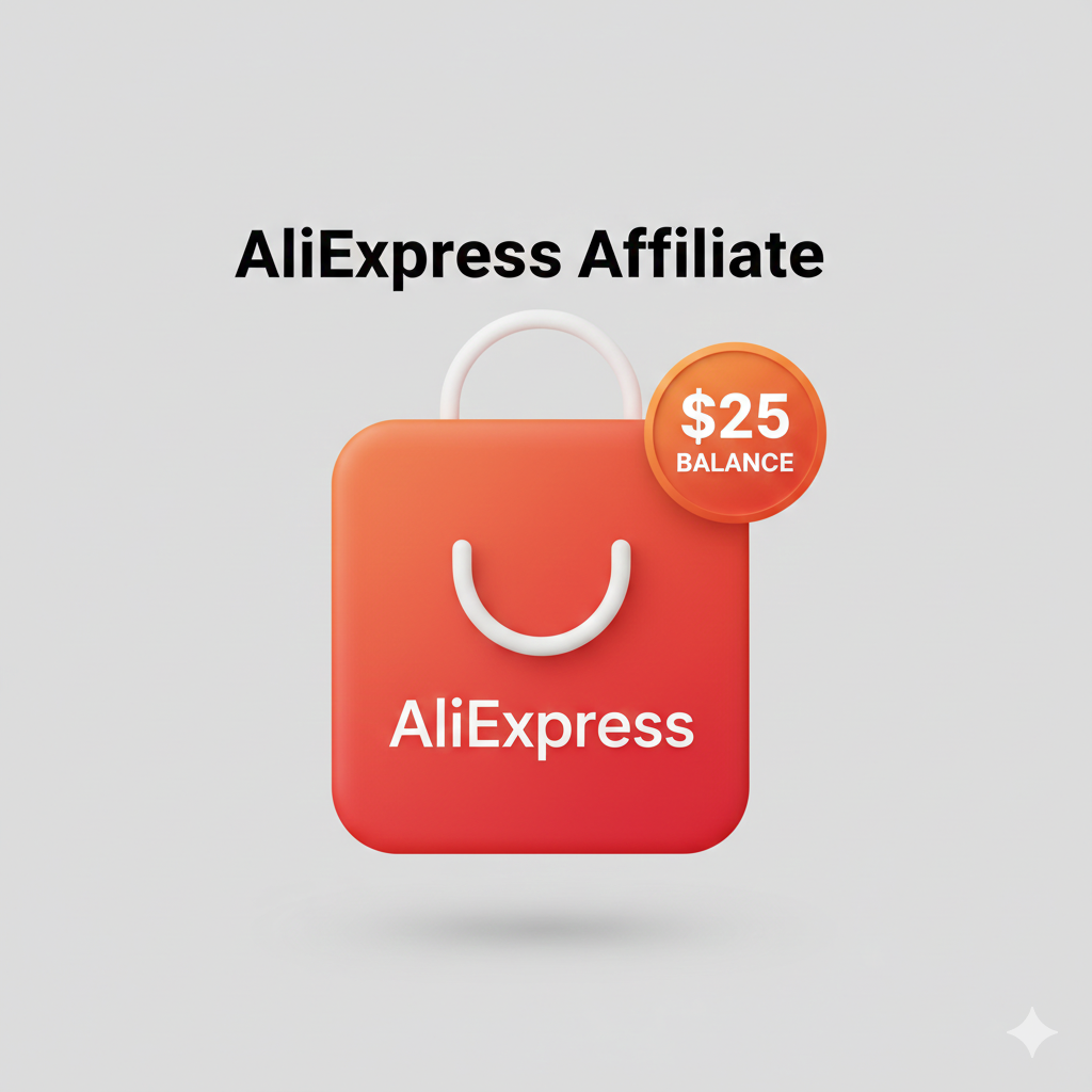 Compte AliExpress Affiliate (Solde $25) - Vérifié
