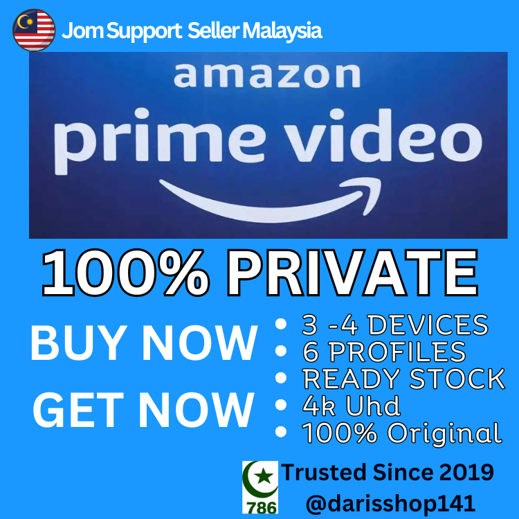 Amazon Prime Video 1 Month Private