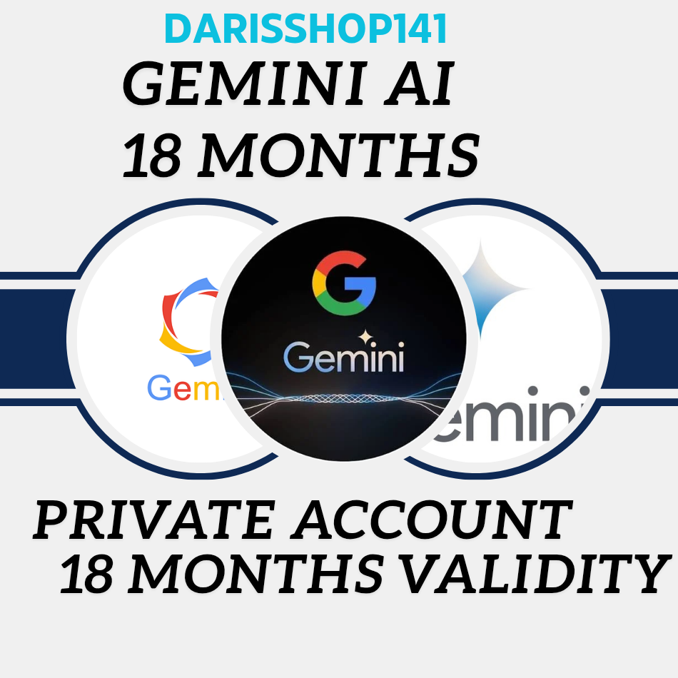 GEMINI AI PRO 18 MONTH PRIVATE ACCOUNT