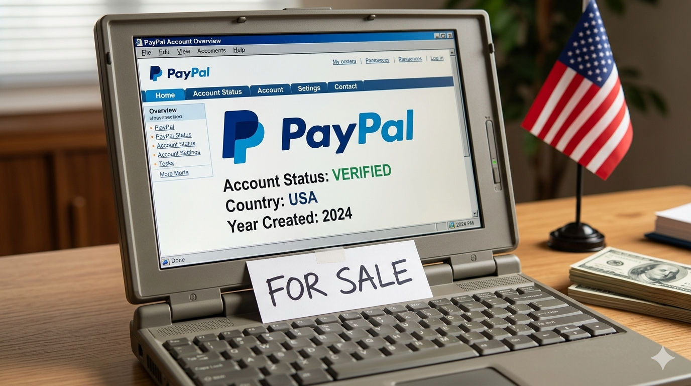 2024 Old Verified USA PayPal Account