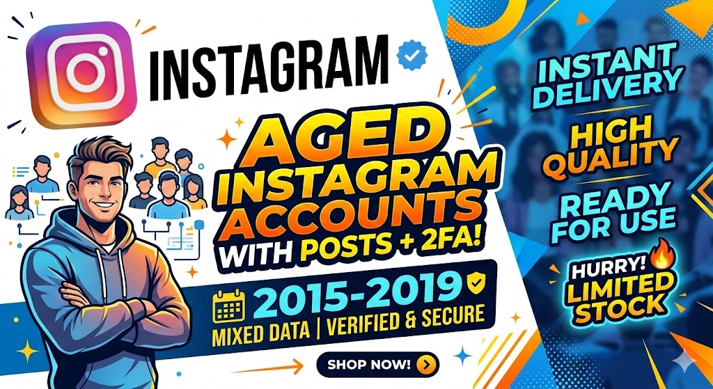 2015-2019 AGED WİTHPOST İNSTAGRAM FİRSTMAİL-HOTMAİL-RAMBLER +2FA