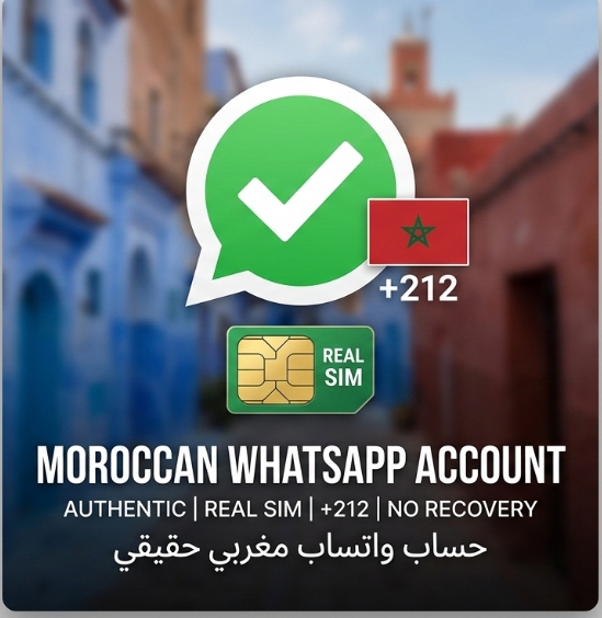 Moroccan WhatsApp Account (+212) - High Quality