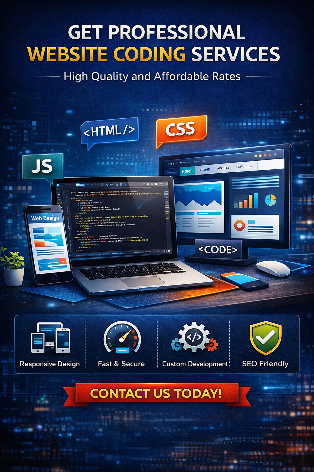 “Professional Custom Website Development”