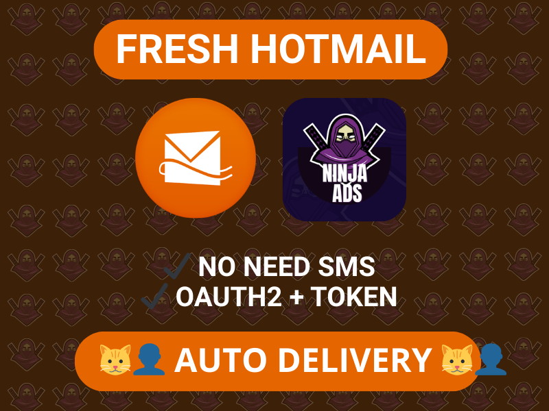 HOTMAIL | FRESH | NO NEED SMS | OAUTH2