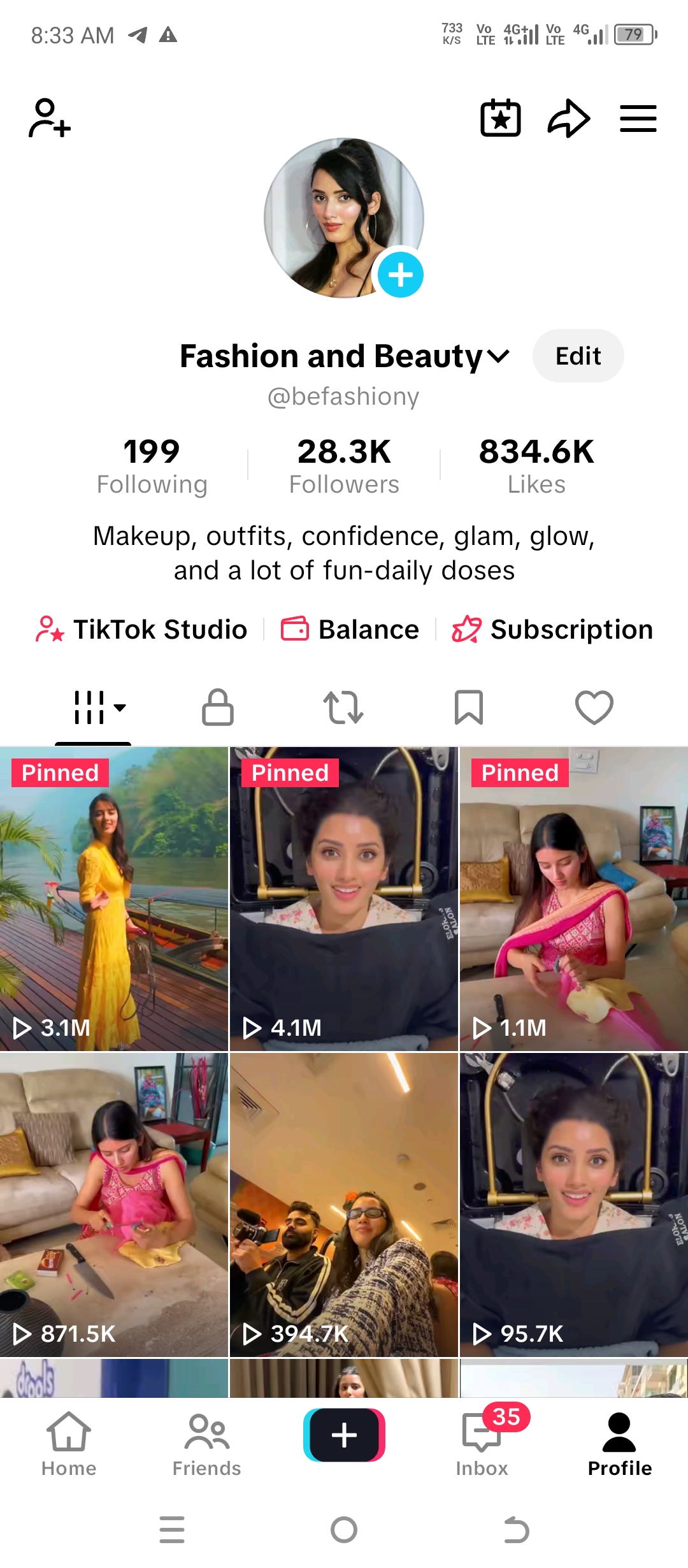 9 Month Old UK TikTok Monetized