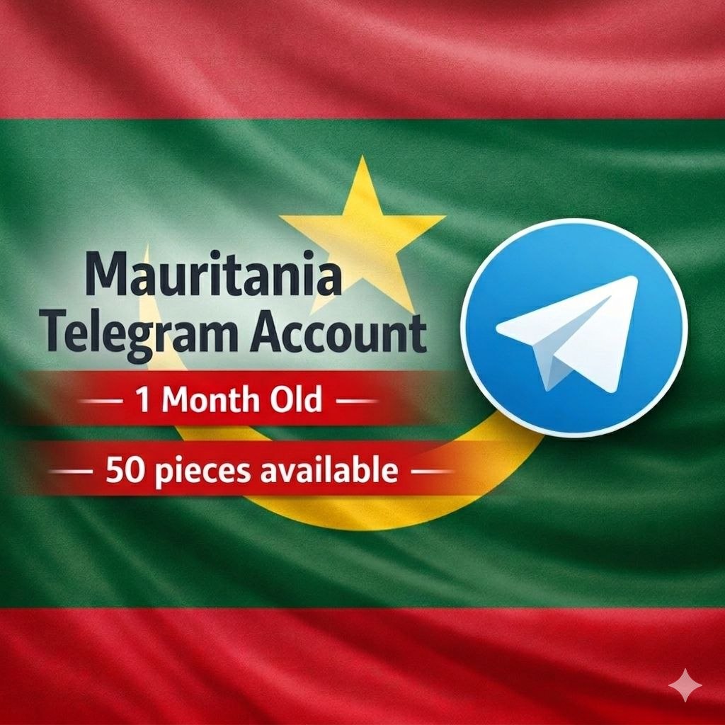 Mauritania 50+ Telegram Account Available