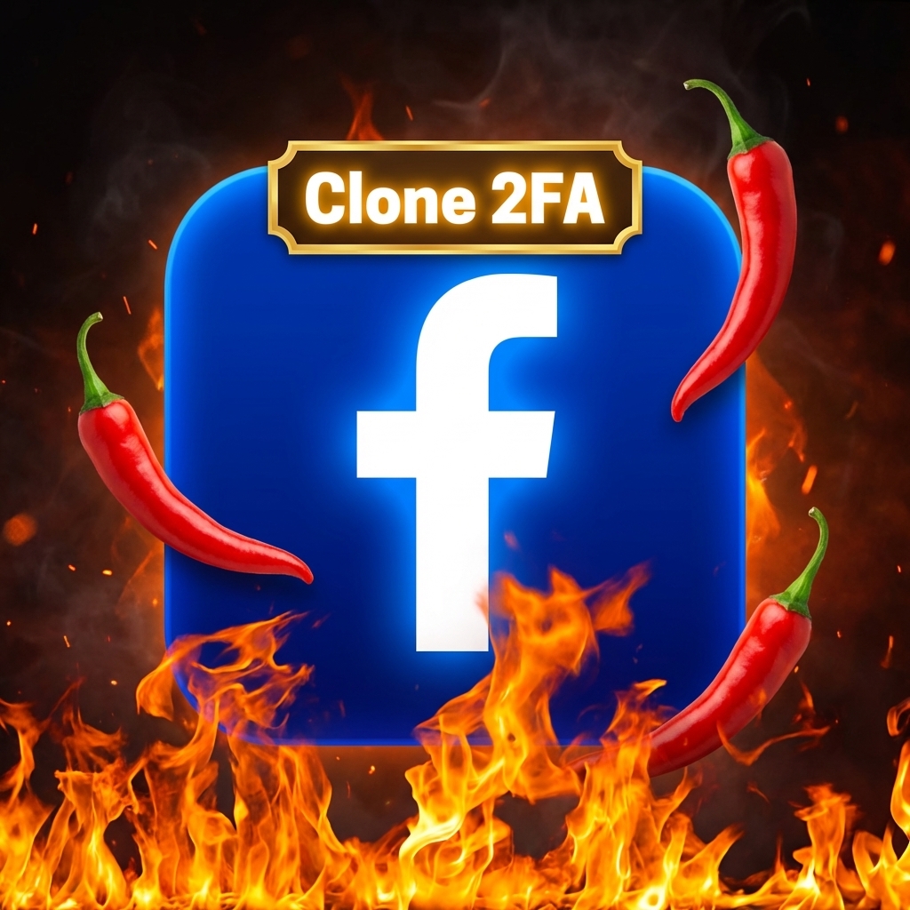 Facebook Clone Account | 2FA ON | With Mail