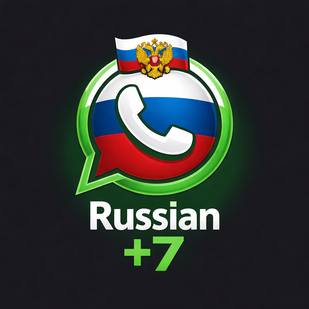 Russian +7 Whatsapp Account with verification code.